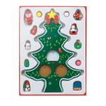 WOODTREE Wooden xmas tree decoration Green