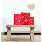 BOSSA SMALL Gift paper bag small Red
