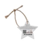 STARSEED Seed paper Xmas ornament White