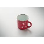 SEASOMEL Christmas enamel mug 300ml Red
