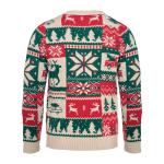 SHIMIS Christmas knitted sweater S-M Fawn