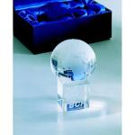 Mundi desk paper weight Transparent