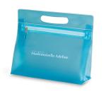 MOONLIGHT Transparent cosmetic pouch Aztec blue