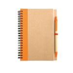 SONORA PLUS B6 recycled notebook with pen 