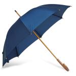 CALA Regenschirm mit Holzgriff Blau