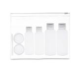 AIRPRO Travelling pouch with bottles Transparent