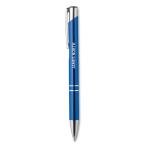BERN Push button pen with black ink Bright royal