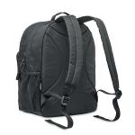 VALLEY BACKPACK 300D RPET laptop backpack Black