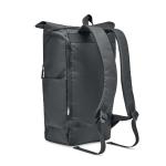 VALLEY ROLLPACK Rolltop-Rucksack 300D RPET Schwarz