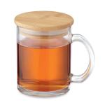 CELESTIAL Recycled glass mug 300 ml Transparent