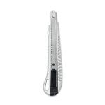 Aluminium retractable knife Silver