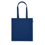 BENTE COLOUR Organic cotton shopping bag Aztec blue