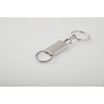 KEYSPLIT Pull apart split key ring Flat silver