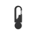 MULTIKEY Multifunctional key ring token Black