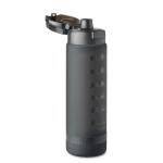 LEVEL Sport-Trinkflasche RPET 1L Schwarz