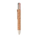 ARBOCHO 4-Farb-Kugelschreiber Kork Beige