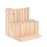 KING PETIT Pinewood outdoor throwing game Timber
