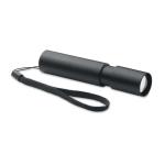 ALUMINATE Wiederaufladbare Taschenlampe Schwarz