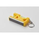 MAGEVEL Magnetic level ABS key ring Yellow