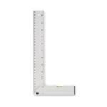 MEJURE Aluminium level ruler 30 cm Silver