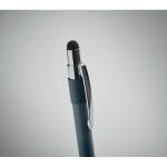 EDD Druckkugelschreiber mit Stylus Marineblau