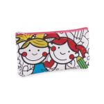 KIDDO Pencil case with markers Cream