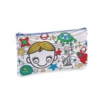 KIDDO Pencil case with markers Bright royal