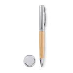 SIDEN Metal twist ball pen in tube Timber