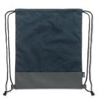 LIBAG RPET PU drawstring bag 2 tone Navy