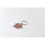 LOUSE House shaped key ring Brown