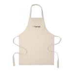 SOUS Recycled cotton apron Fawn