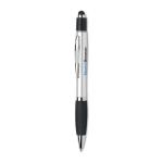 Druckkugelschreiber mit Stylus Schwarz