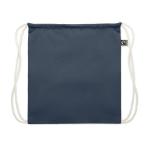 OSOLE DRAW COLOUR Kordelzugbeutel Fairtrade 180g Blau