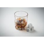 ABERDEEN 9 stone ice cube set in box Timber