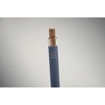 BERGAMO + Druckkugelschreiber recy. Alu Blau