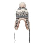 YULONG Gestrickte Ohrenmütze Grau