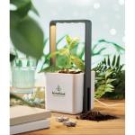 LUSHLET Inndor-Pflanztopf mit LED Weiß