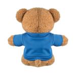 JACKIE Teddy bear with t-shirt 23 cm Aztec blue