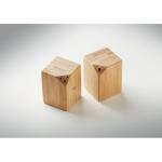 BOTH Bamboo salt & pepper set Timber