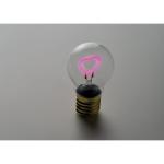 LUMIGLOW LED decorative bulb Neon fuchsia