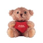CUDDLE Teddy bear plush with heart Red