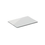 MAGREC 75 Rectangular magnet in PVC White