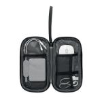 ALLTHERE Tech organiser pouch 600D RPET Black