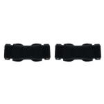 STABIL Kniebandage 2er-Set Schwarz
