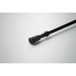 NOLE ONE Teleskop-Wanderstock Schwarz