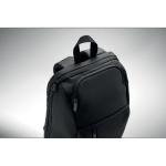 DOHA 15" RPET Laptop-Rucksack 15L Schwarz