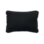 SUICUSH Suede fabric cushion Black