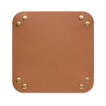 KEYSPOT Foldable PU key tray Brown