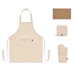 GALA SET Recycled cotton kitchen set Fawn
