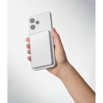 CORE Magnetic power bank 5000mAh 15W Flat silver